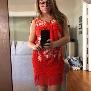 Forever 21 mini dress with slip